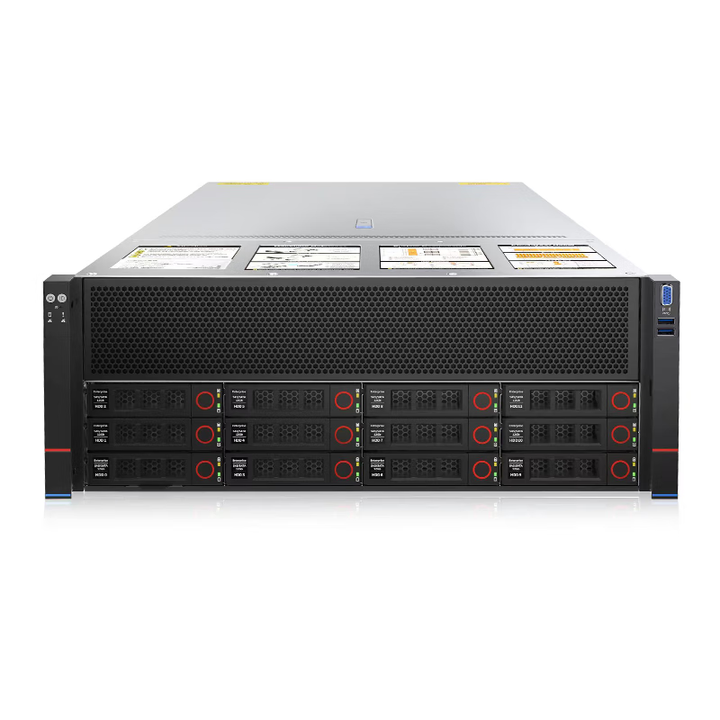 数聚红芯【HG8480G】【服务器】8473C*2/64G 4800*4/480G SATA RI/8T SATA*2/X710/10G MM/RTX4090D 24G*2/2000W*4/导轨/3年保修