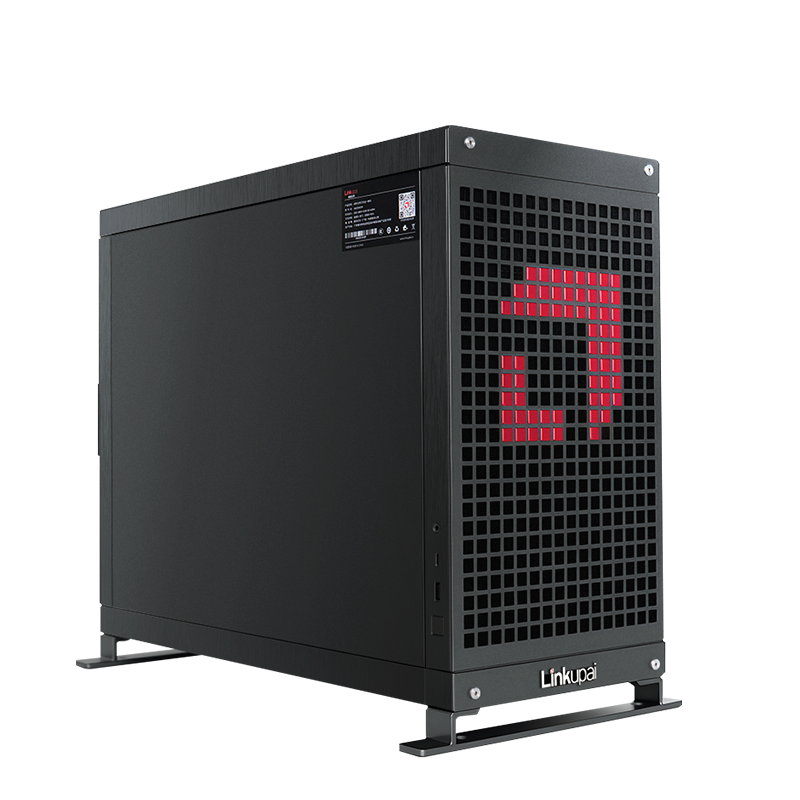 数聚红芯昇腾AI一体机信创工作站 鲲鹏920S 32核/4T+16T*2/128G/Atlas 300I duo*2液冷/AI-墨囊