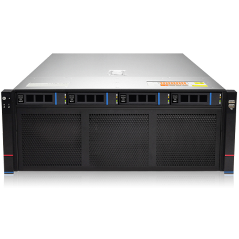 数聚红芯HG8380G双路8卡仿真AI模型训练计算服务器 5318Y*2/32G*4/480G/8T/四口千兆/2000W*4