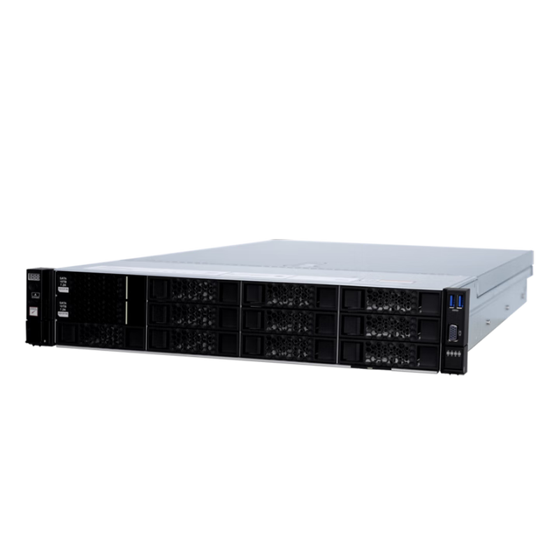 数聚红芯H6228/2*鲲鹏920/12*32G/2*960G/2*4T/4*昇腾Atlas 300I Duo 96G /2G阵列卡/2*1500W